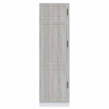 Kitchen Cupboard "Porto" Grey Sonoma Engineered Wood 854113