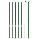 Wire Mesh Fence Green 2x10 m Galvanised Steel 154086