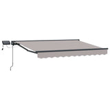 Manual Awning Frame with LEDs 3 x 2.5 m 3420815