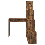 Corner Desk Smoked Oak 101.5 x 149.5 x 149.5 cm Engineered Wood 3337245