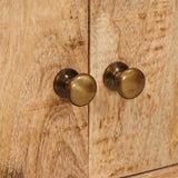 Storage Cabinets Brown 110 x 30 x 45 cm Solid Mango Wood 4104624