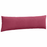 Sofa Pillows 2 pcs Wine Red 145 x 40 cm Corduroy Fabric 42013847