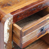 243323 Night Cabinet Solid Reclaimed Wood 43x33x51 cm