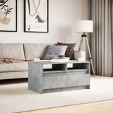Coffee Table with LED Lights Concrete Grey Engineered Wood 851994
