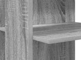 Corner Desk Grey Sonoma 140 x 113.5 x 75 cm Engineered Wood 869559