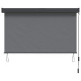 Roller Blind Light Grey 120 x 250 cm Fabric and Aluminum 42037184