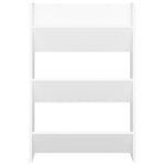 Wall Shoe Cabinets 2 pcs White 60x18x90 cm Engineered Wood 806760