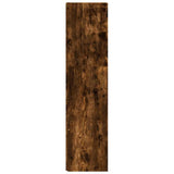 Corner Cabinet Smoked Oak 33x33x132 cm Engineered Wood 816023