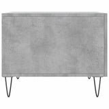 Coffee Tables 2 pcs Concrete Grey 50x50x40 cm Engineered Wood 829389