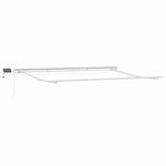 Retractable Awning with Manual 450 x 300 cm Red 3331040