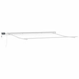 Retractable Awning with Manual 450 x 300 cm Red 3331040