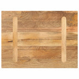 Table Top 90x60x2.5 cm Rectangular Solid Wood Mango 371469
