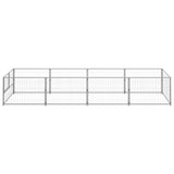 Dog Kennel Silver 4 m Steel 3082102