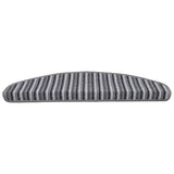 Self-adhesive Stair Mats 15 pcs Grey 65 x 21 x 4 cm 42011444