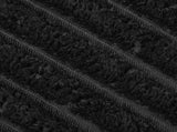 Throw Blankets 6 pcs Black 150 x 130 cm Fleece 42016885