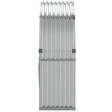 Log Holder Silver 120x45x140 cm Galvanised Steel 364591