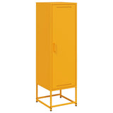Highboard Mustard Yellow 36x39x123 cm Steel 846527