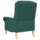 Armchair Dark green 76 x 94 x 102 cm Fabric 42009844