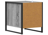 Bedside Table with Drawer 2 pcs Grey Sonoma 39.5 x 30 x 50 cm 886661