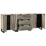 Bathroom Furniture Set with Drawer 3 pcs White 180 x 33 x 75 cm 3310047