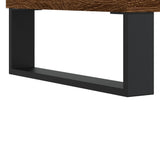 Coffee Table Brown Oak 60x60x30 cm Engineered Wood 827051