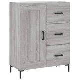 Sideboard Grey Sonoma 69.5x34x90 cm Engineered Wood 830266