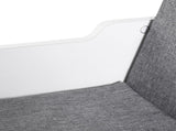 Bookcase Storage Shelf with Cushioned Reading Seat, Cube Bookshelf Organizer for Bedroom Living T3398P330546