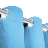 Blackout Curtain with Metal Eyelets 270x245 cm Turquoise 132209