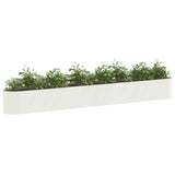 Raised Garden Bed White 360 x 40x 40 cm 8011706