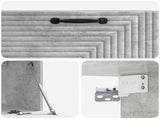 Wall-Mounted TV Cabinet Concrete Grey 78.5 x 31 x 30 cm 898718