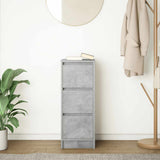 Sideboard Concrete Grey 29,5x34x76 cm Engineered Wood 861637