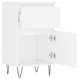 Sideboards 2 pcs White 40x35x70 cm Engineered Wood 831149