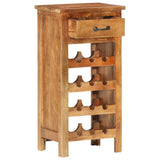 287482 Wine Cabinet 40x30x80 cm Solid Acacia Wood