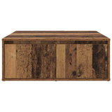 Coffee Table Old wood 80 x 80 x 31 cm Engineered wood 875486