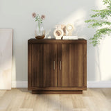 ZNTS Sideboard Brown Oak 80x40x75 cm Engineered Wood 817236