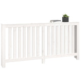 Radiator Cover White 169x19x84 cm Solid Wood Pine 822582