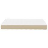Bed Mattress with Mattress Sage 120 x 200 cm Fabric 42008285