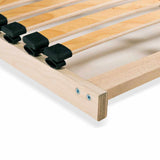 Slatted Bed Base without Mattress with 28 Slats 7 Zones 120x200 cm 246447