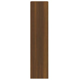 Shoe Cabinet Brown Oak 63x24x103 cm Engineered Wood 342557