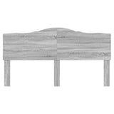 Headboard Grey Sonoma Engineered wood 887974
