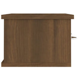 Wall Cabinet Brown Oak 60x26x18.5 cm Engineered Wood 815080