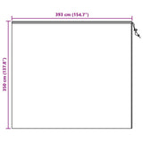 Frost Protection Plant Fleece Covers 3 pcs White 3.5 x 3.93 m 42021061