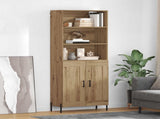 Highboard Artisan Oak 69.5 x 32.5 x 180 cm Engineered Wood 3416056