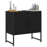Bathroom Sink Cabinet Black Oak 60 x 30 x 60 cm Engineered Wood 863120