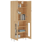 Highboard Sonoma Oak 69.5x34x180 cm Engineered Wood 3198068