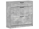 Shoe Cabinet UTRECHT 78 x 24 x 100 cm Engineered Wood 897758