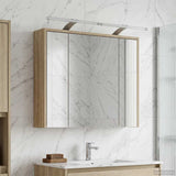 Bathroom Mirror Cabinet Sonoma Oak 73.5 x 16 x 62.5 cm 889177