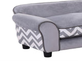 Dog Sofa Bed for XS-Sized Dogs, Cat Sofa with Soft Cushion, Pet Chair Lounge with Washable Cover, T3398P349668