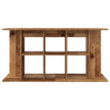 Aquarium Stand Old Wood 120x40x60 cm Engineered Wood 857276