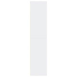 Highboard White 30x41x185 cm Engineered Wood 846411